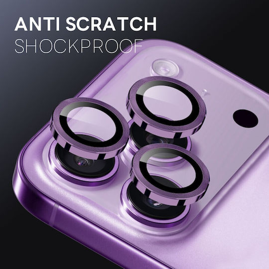 Northjo Camera Protection Tempered Glass Purple for the Apple iPhone 17 Pro Max