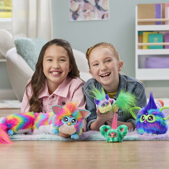 Hasbro Jucărie De Plus Furby DJ Furblets Cu Sunet Brioșă Cu Fructe De Pădure Pentru 6+ Ani