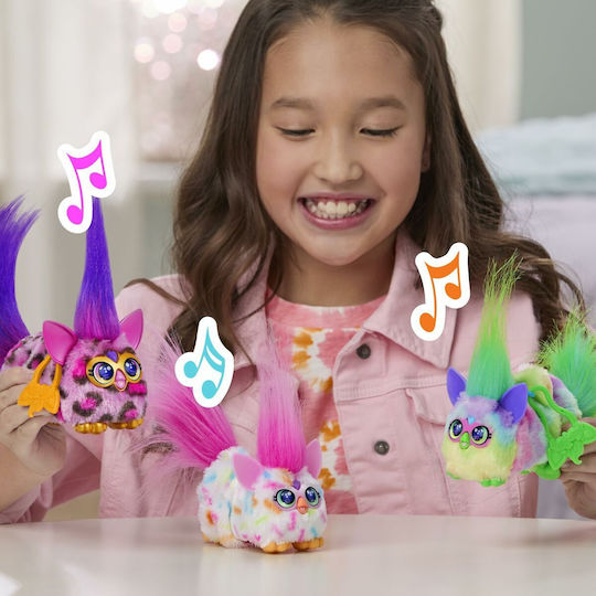 Hasbro Jucărie De Plus Furby DJ Furblets Cu Sunet Brioșă Cu Fructe De Pădure Pentru 6+ Ani