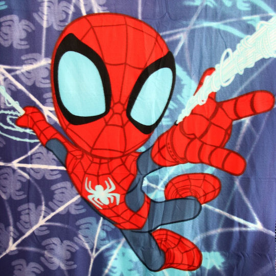 Marvel Κουβέρτα Fleece Μπλε 150x100εκ.