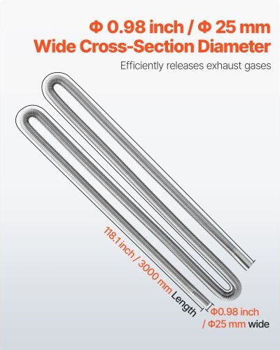 Vevor Exhaust Spiral
