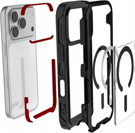 Ghostek Back Cover Μαύρο (iPhone 17 Pro)