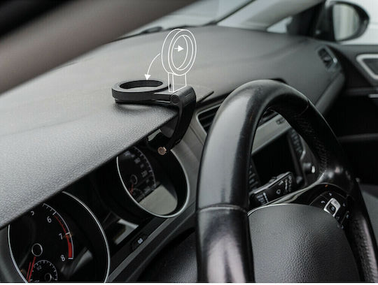 Lampa Βάση Κινητού Αυτοκινήτου με Μαγνήτη MagSafe Μαύρη