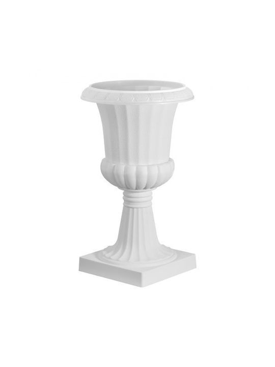 Vevor Planter Box Plastic White 25x42x42cm.