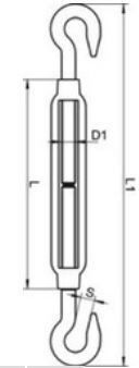 Inox Tensioner Boat Deck