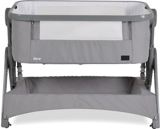 Cangaroo Wiege mit Matratze und Rädern Gray