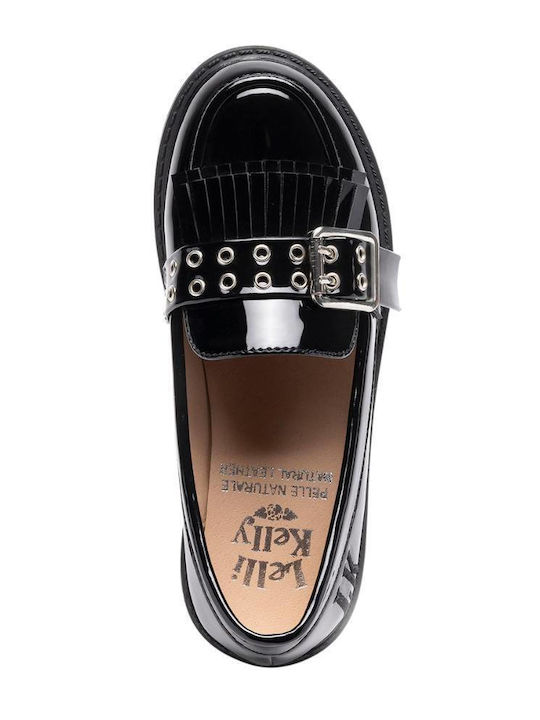 Leather Kids Loafers & Moccasins Black