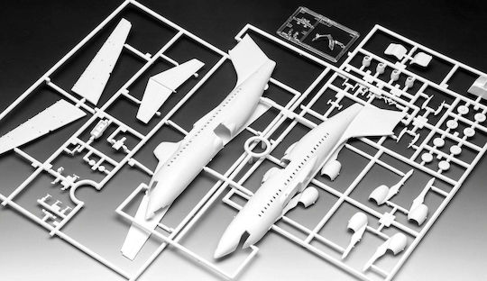 Revell Bae 146-200 Rj85 Model Airplane Kit Civil 63 Pieces Fine Details