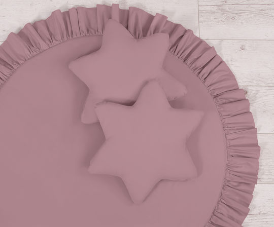 2-teilige Kinder Wurfkissen Retro Rosa