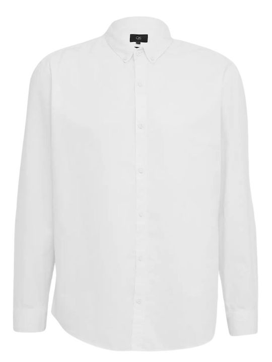 Μακρυμάνικo Πουκάμισο σε Κανονική Γραμμή White