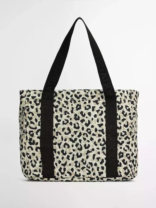 Boulevard Γυναικεία Tote Τσάντα Leopard