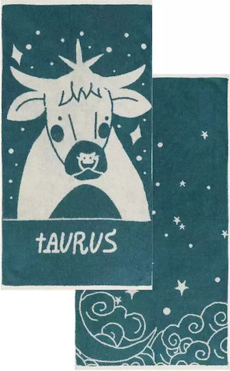 Kentia Προσώπου Zodiac 50x90εκ. Taurus 2τμχ Βάρους 500gr/m² Kentia Προσώπου Zodiac 50x90εκ. Taurus 2τμχ Βάρους 500gr/m²