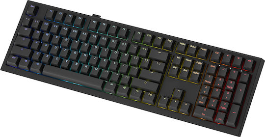 Ducky One X Безжичен Гейминг Механична Клавиатура с RGB подсветка (Международен Английски) Черен