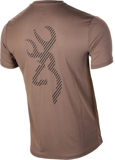 Κοντομάνικο Μπλουζάκι Browning Teamspirit Dark Brown 30191898