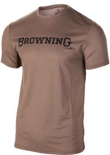Κοντομάνικο Μπλουζάκι Browning Teamspirit Dark Brown 30191898