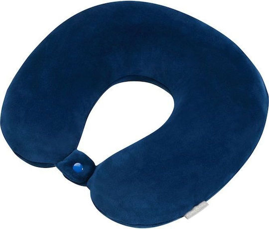 Samsonite Memory Foam Travel Pillow Blue