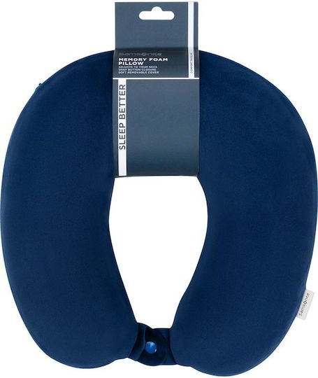 Samsonite Memory Foam Travel Pillow Blue