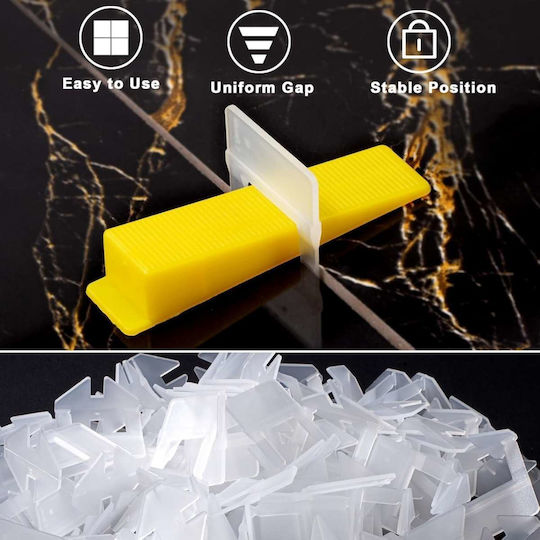 Tile Levelling Spacer 3mm Thickness 95 Pieces