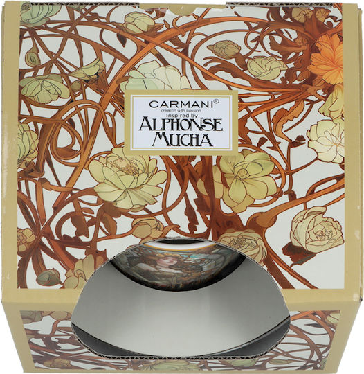 Cup Saucer Inspired By A Mucha's Painting Carmani