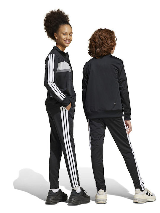 Kids Sweatpants Set With Jacket Black 3 Pieces