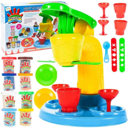 Ice Cream Making Table + 6 Cups Malplay 107268