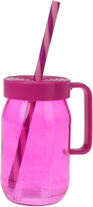 Set 6 Pahare Koopman Pentru Limonadă Sticlă 7x12 Cm 370 Ml Multicolore