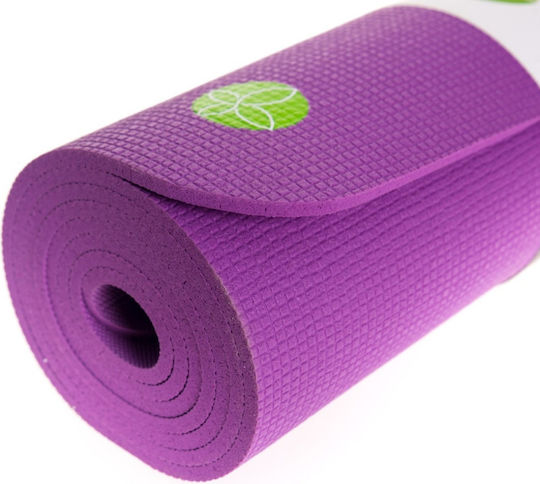 Simplygreen Balance Premium Exercise Mat Purple (185x65x0.6cm)