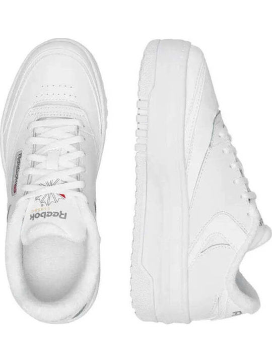 Club C Extra Παιδικά Sneakers High Λευκά