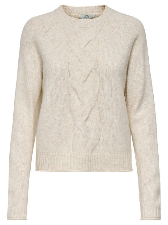 Women's Long Sleeve Sweater Ecru