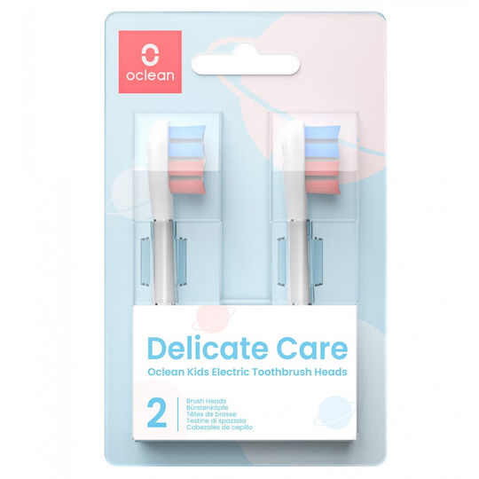 OClean Replacement Electric Toothbrush Heads 2 Pieces For 6+ Years
