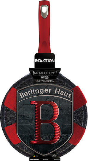 Berlinger Haus Metallic Тиган С капачка от Алуминий с Каменно Покритие 25см