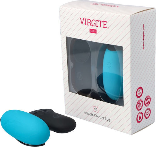 Virgite Vibrator Egg Blue
