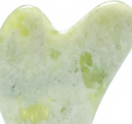 Αυθεντική Πέτρα Νεφρίτη Μασάζ Προσώπου Massage Stone Gua Sha Xinyi Jade