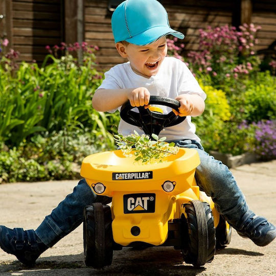 Rolly Toys Tractor Dumper Cat Junior Αυτοκινητάκι Ride On για 12+ μηνών Κίτρινο
