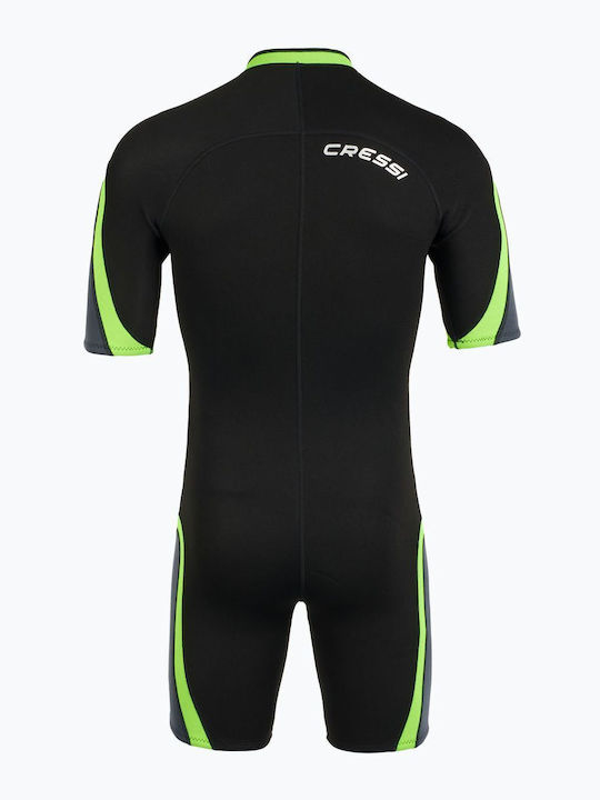 CressiSub Wetsuit Jumpsuit with Zip Black 2.5mm