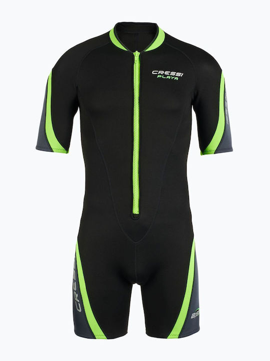 CressiSub Wetsuit Jumpsuit with Zip Black 2.5mm