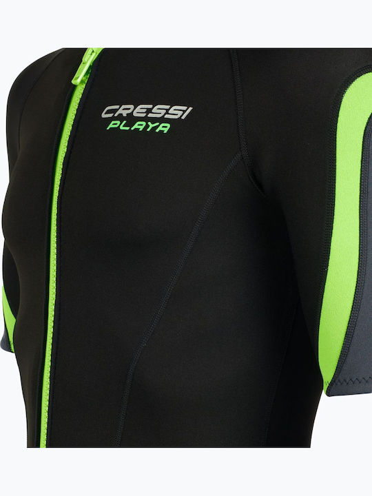 CressiSub Wetsuit Jumpsuit with Zip Black 2.5mm