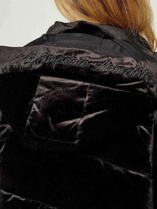 Women's Lifestyle Jacket for Winter Black