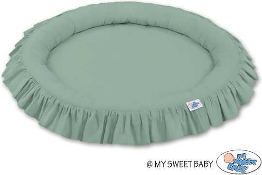 My Sweet Baby Mosquito Net Room Cotton Green