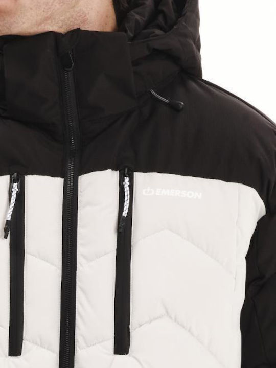 Jacke Puffer Wasserdicht Clay Grey/black