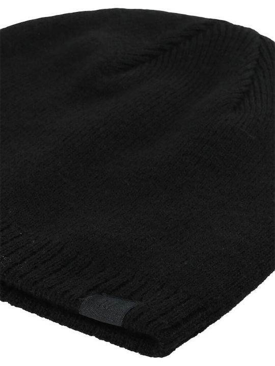Beanie Ανδρικός Σκούφος Πλεκτός σε Μαύρο χρώμα