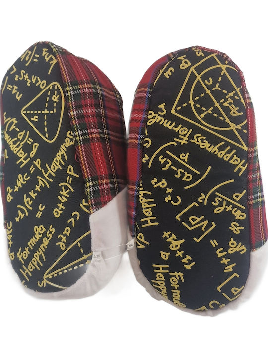 Santa Claus Mad House Men's Slipper Red