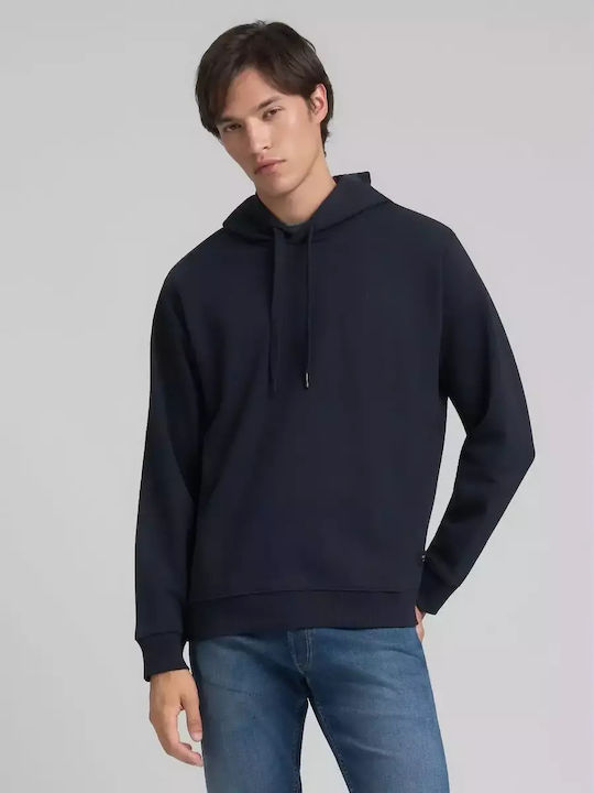 Sweatshirt with Hood Dark Blue