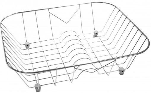 Sanitec Νο2 Στραγγιστήρι Γούρνας Inox Ασημί 33x32cm