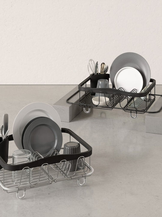 Umbra Sinkin Sink Strainer Metallic Black 36.5x28.7x13.9cm