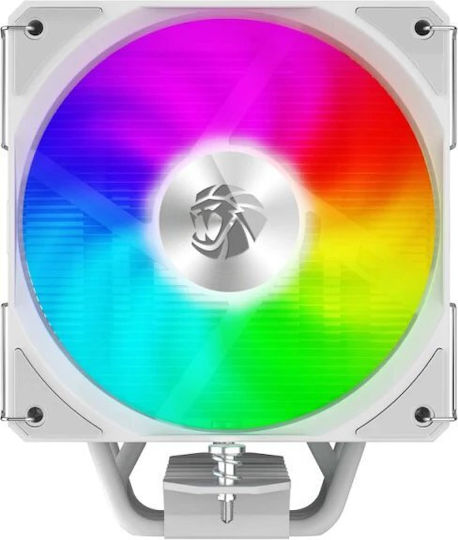 GameMax Sigma 520 Digital CPU Cooling Fan with ARGB for AM4/AM5/1200/115x/1700 Socket White
