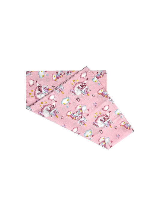 Bunny Bebe Einhorn Baby Kissenbezug aus 100% Baumwolle Rosa 45x33cm