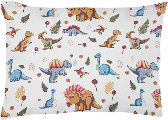 Dimcol Fată De Pernă Pentru Bebeluși Alb-Albastru 35x45cm