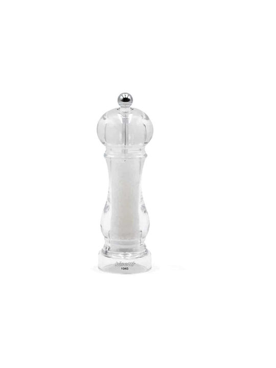 Bisetti Capri Χειροκίνητος Μύλος Αλατιού Πλαστικός 16.5cm