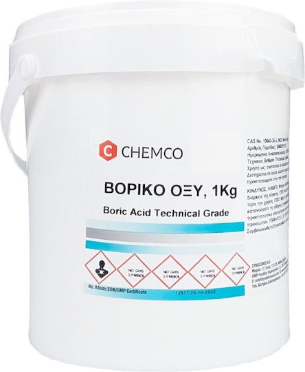 Chemco Acid Boric Technical Grade Σκόνη για Ψύλλους 1000gr
